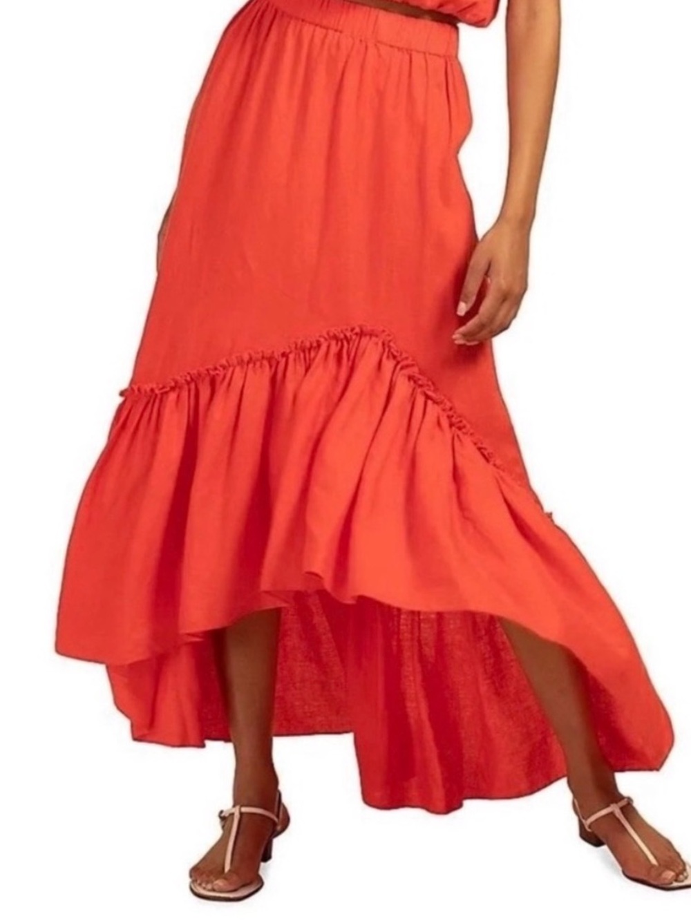 Out of the office by Trina Turk NWT Loosen Up Linen Skirt. (Mix31)